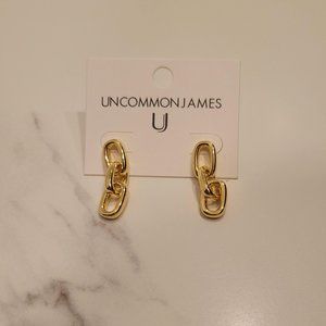 Triple Link Earrings